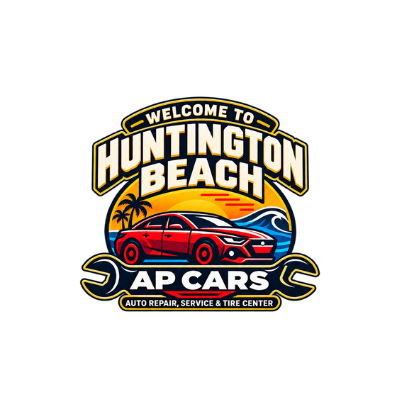Welcome to Huntington Beach — centered artwork