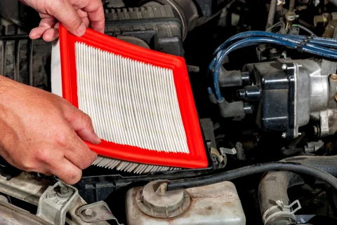 Engine air-filter illustration