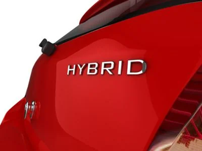Hybrid vehicle illustration