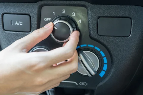 Vehicle air-conditioning controls